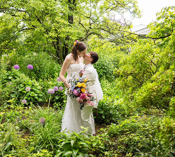 Alexis and Elizabeth's wedding at The Garrison
