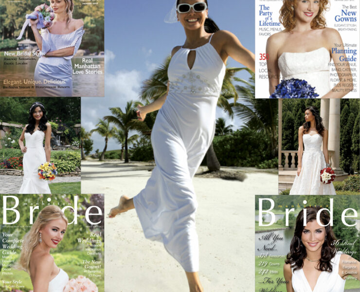 Legacy page 16, Manhattan Bride photo collage