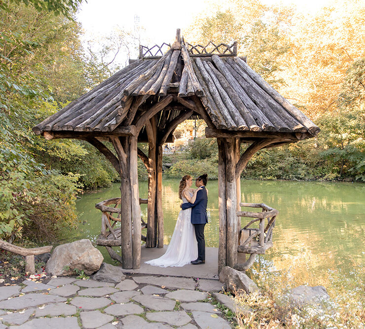 Wed in Central Park, Paige and Paolo
