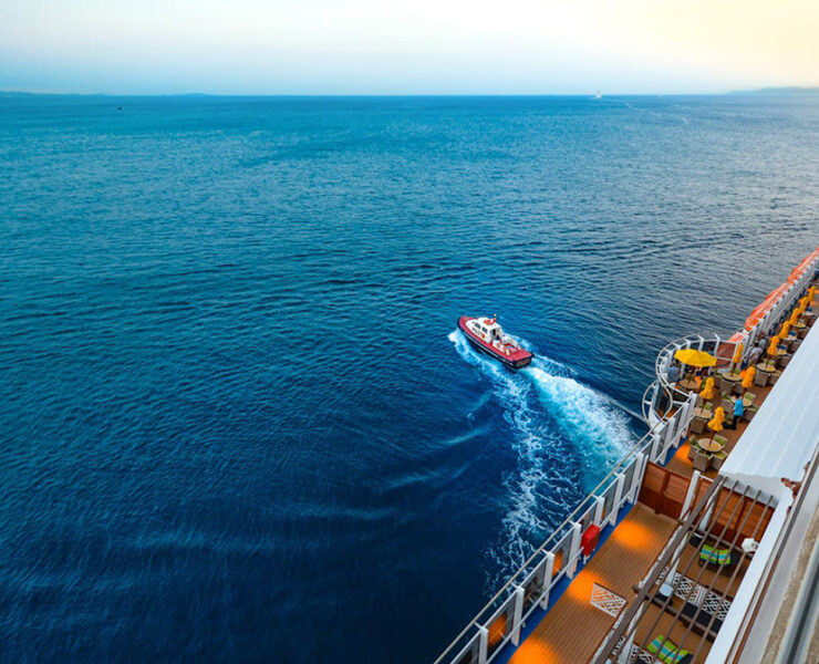 Ocean View from the Bermuda Cruise Ship