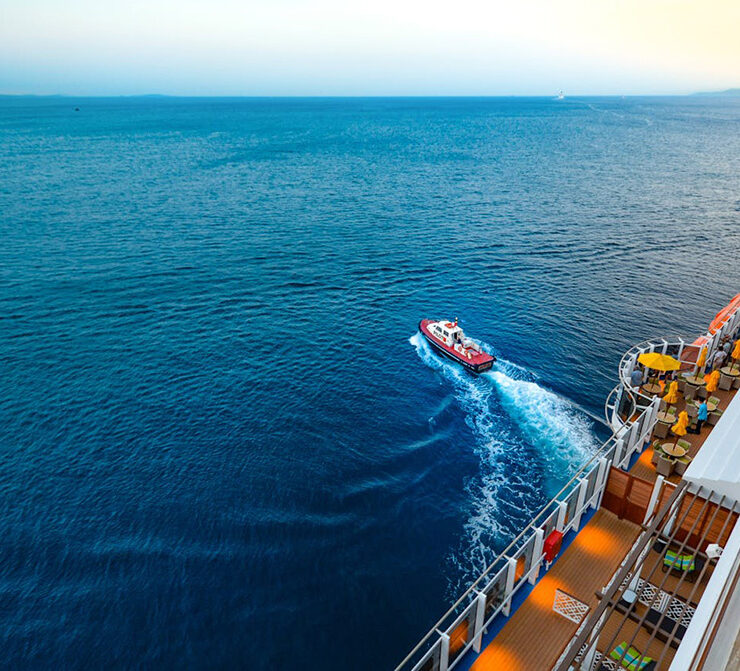 Ocean View from the Bermuda Cruise Ship